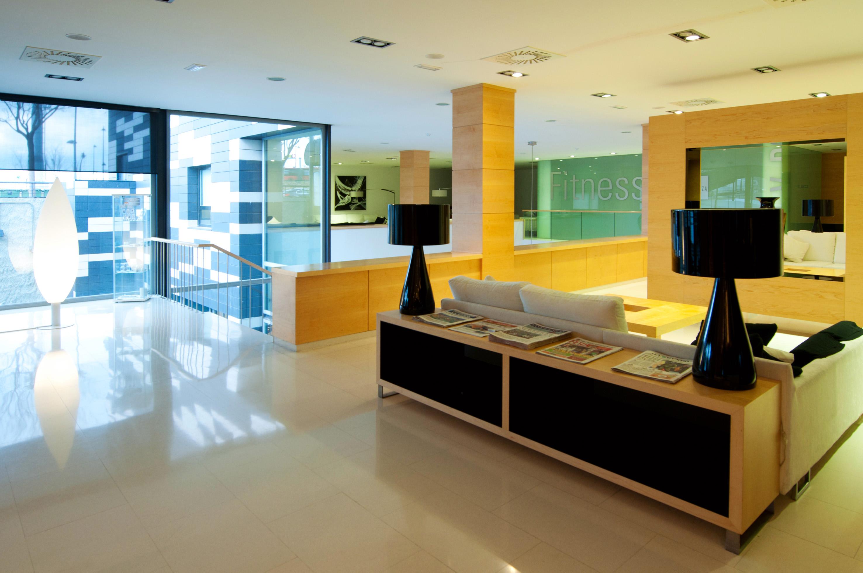 Hotel Zentral Ave Zaragoza Interior foto